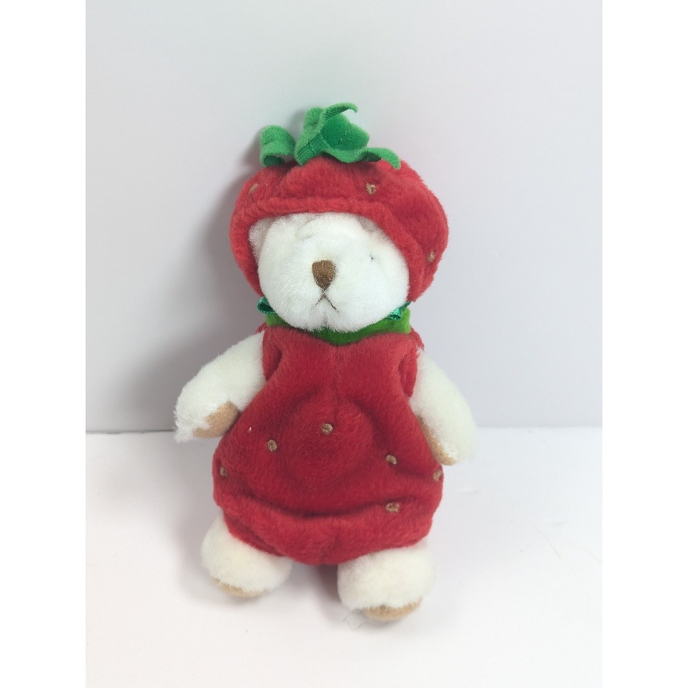 Vintage Wee Bear Village GANZ Bear Daquiri Strawberry 2000